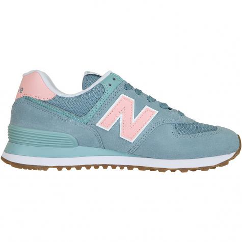 New Balance Damen Sneaker 574 Leder/Mesh/Synthetik türkis 