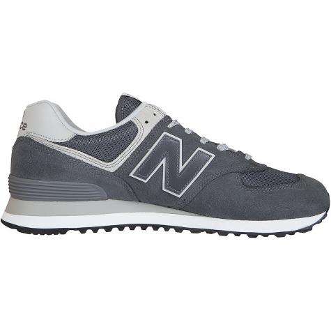 New Balance Sneaker 574 Leder/Textil/PU dunkelgrau 