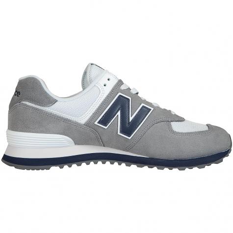New Balance Sneaker 574 Wildleder/Textil grau 