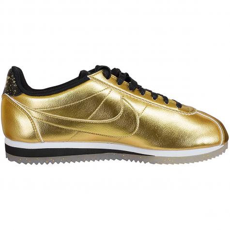 Nike Damen Sneaker Classic Cortez Leather SE metal gold 