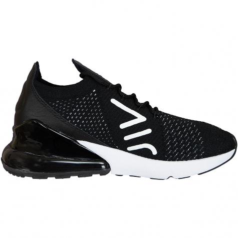 Nike Damen Sneaker Air Max 270 Flyknit schwarz/weiß 