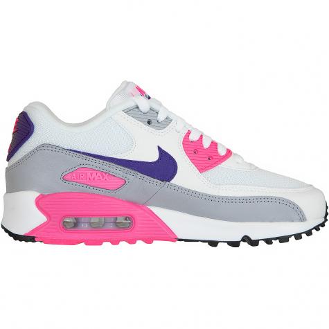 Nike Damen Sneaker Air Max 90 weiß/pink 