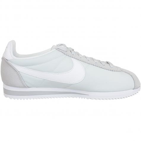 Nike Damen Sneaker Cortez Nylon platin/weiß 