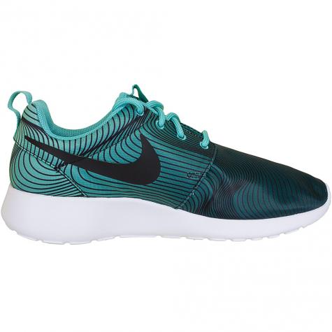 Nike Damen Sneaker Roshe One Print teal/grün 