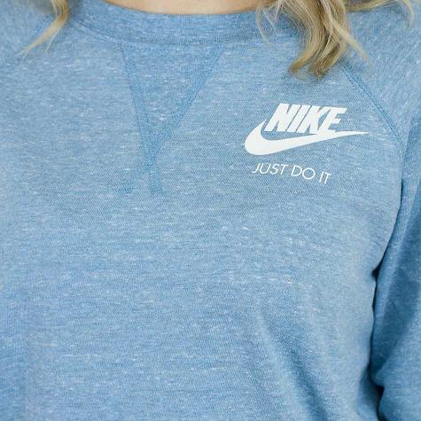 Nike Damen Sweatshirt Gym Vintage cerulean 