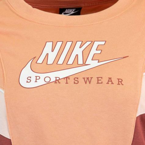 Nike Heritage Fleece Damen Sweatshirt apricot 
