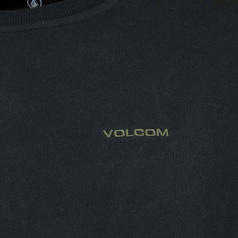 Volcom Sweatshirt Single Stone Division Crew oliv/schwarz 