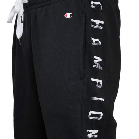 Champion Logo Sweatpant schwarz 