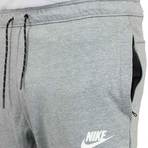 Nike Sweatpant Advance 15 Fleece grau/weiß 