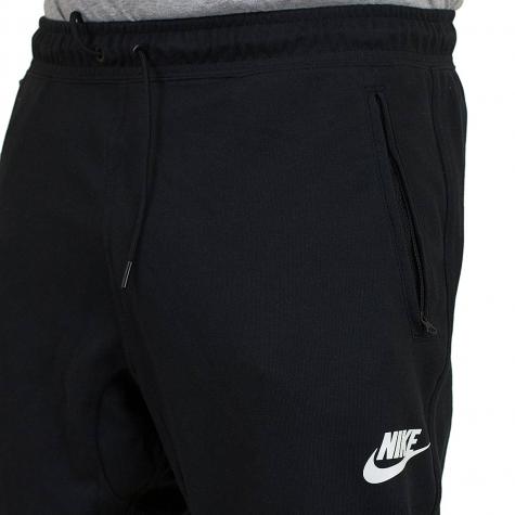 Nike Sweatpant Advance 15 Fleece schwarz/weiß 