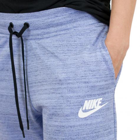 Nike Damen Sweatpants Advance 15 blau/weiß 