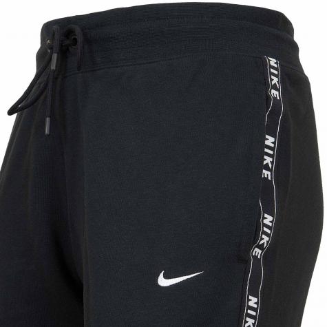 Nike Damen Sweatpants Logo Tape schwarz/weiß 