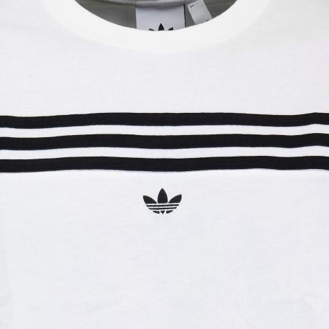 adidas T-Shirt 3 Stripes weiß 