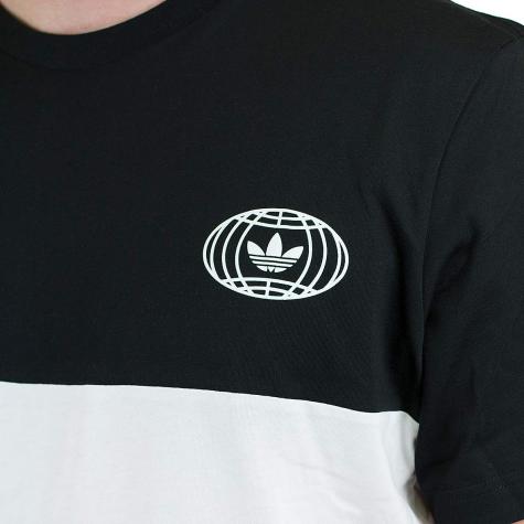 Adidas Originals T-Shirt Worldwide weiß/schwarz 