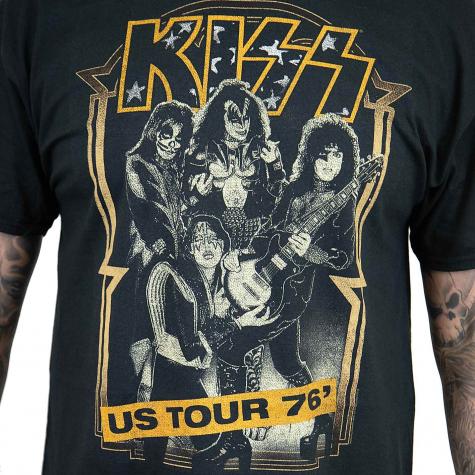 Bravado T-Shirt Kiss US Tour schwarz 