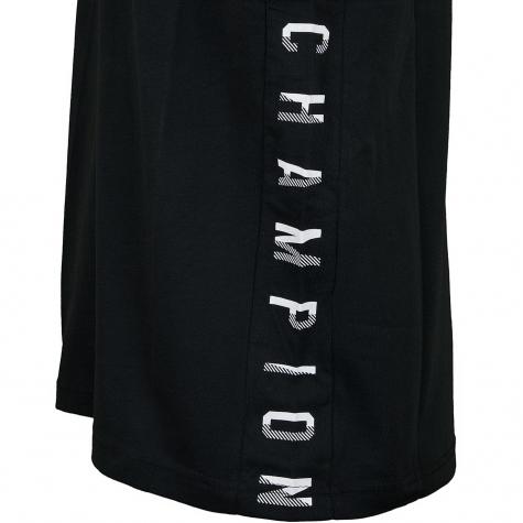 Champion T-Shirt Logo weiß/schwarz 