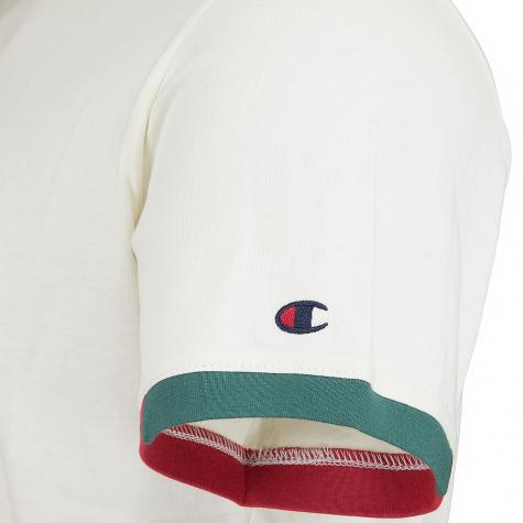 Champion T-Shirt Ringer weiß 