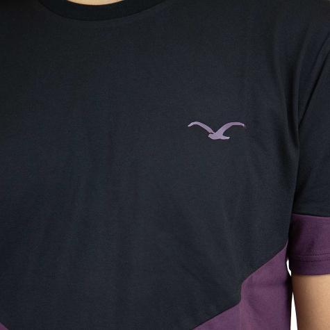 Cleptomanicx T-Shirt Downer schwarz/lila 