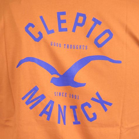 Cleptomanicx T-Shirt Game orange 