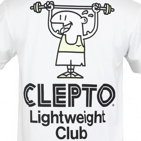 Cleptomanicx T-Shirt Light Club weiß