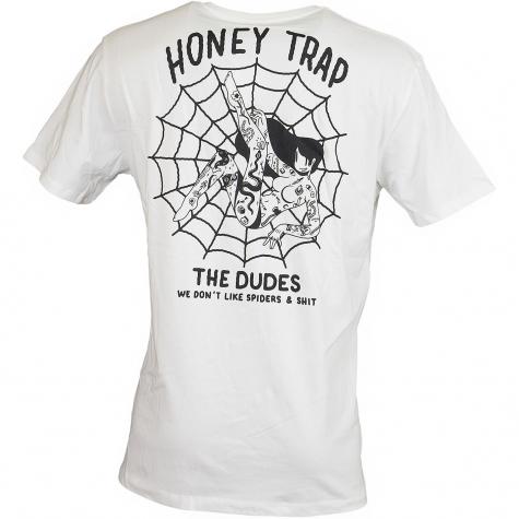 The Dudes T-Shirt Web weiß