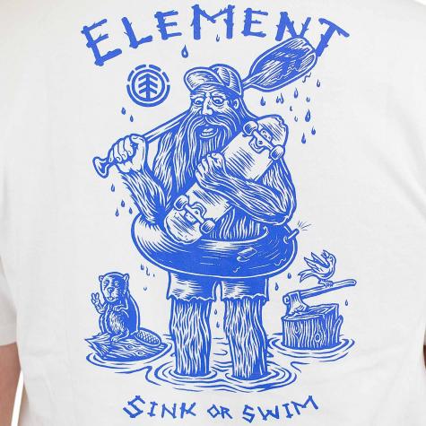 Element T-Shirt River Keeper weiß 