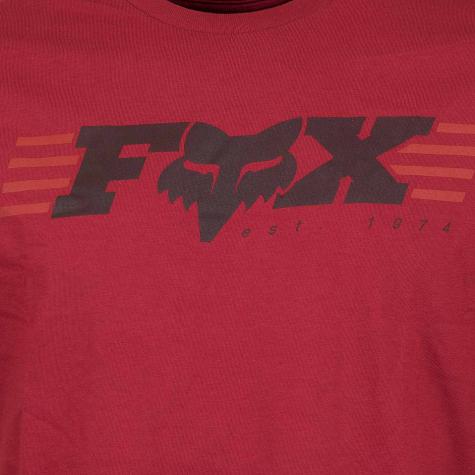 Fox T-Shirt Muffler rot 