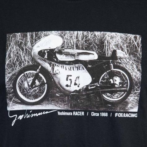 Fox Yoshimura Racer Profile Herren T-Shirt schwarz 