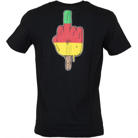 Iriedaily T-Shirt Big Bad Finger schwarz 