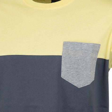 Iriedaily T-Shirt Block Pocket lemonade 