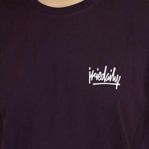 Iriedaily T-Shirt Tagg aubergine 