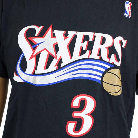 Mitchell & Ness T-Shirt A.Iverson Philadelphia 76 schwarz 