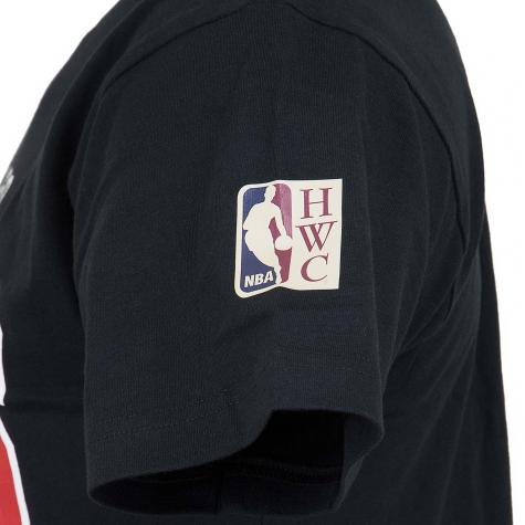 Mitchell & Ness T-Shirt Chicago Bulls schwarz 
