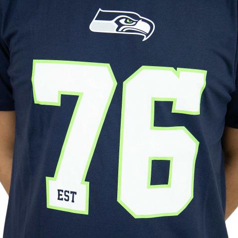New Era T-Shirt Dryera No Tee Seattle Seahawks dunkelblau 