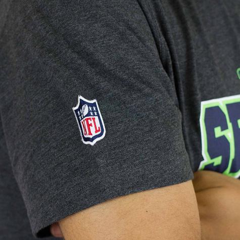 New Era T-Shirt NFL Ultra Fan Seattle Seahawk dunkelgrau
