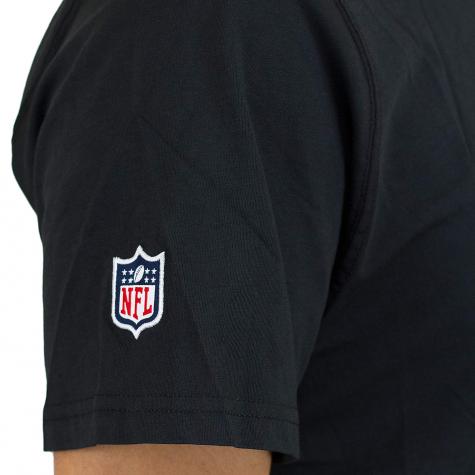 New Era T-Shirt Team Logo Atlanta Falcons schwarz 
