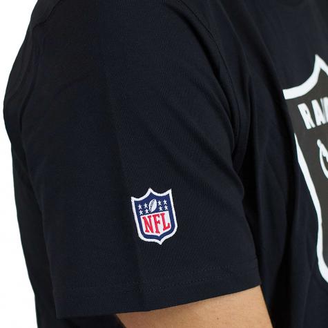 New Era T-Shirt Team Logo Oakland Raiders schwarz 