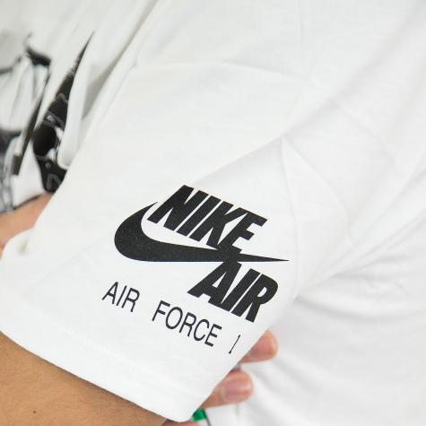 Nike T-Shirt weiß/schwarz 