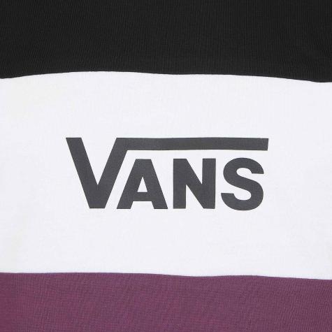 Vans T-Shirt Retro Active weinrot/weiß/schwarz 