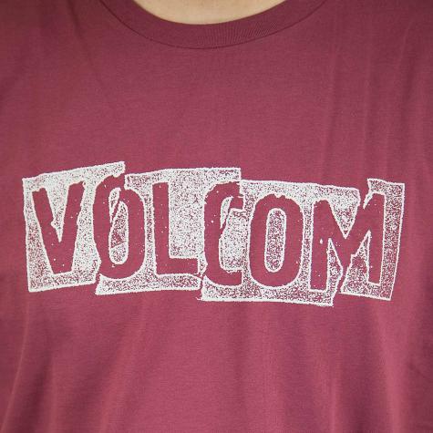 Volcom T-Shirt Edge weinrot 