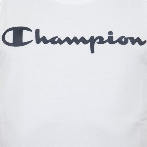 Champion Tanktop Logo weiß 