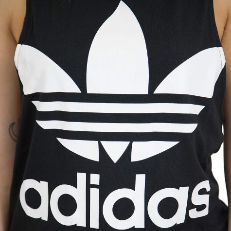 Adidas Originals Damen Tanktop Trefoil schwarz/weiß 