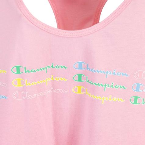 Champion Logo Damen Tank Top rosa 