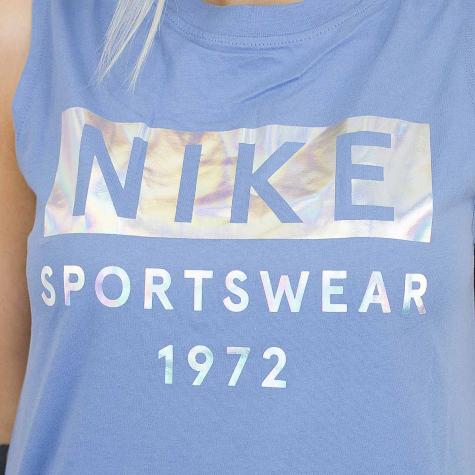 Nike Damen Tanktop Hologram blau 
