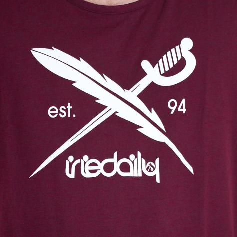 Iriedaily Daily Flag Tanktop maroon melange 