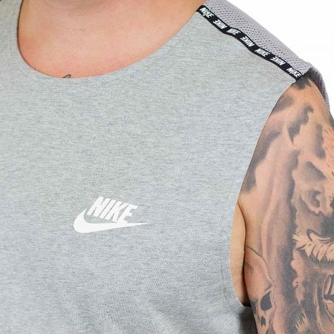 Nike Tanktop Advance 15 grau/weiß 