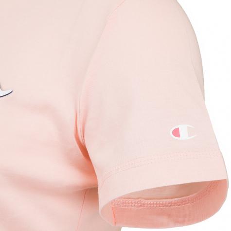 Champion Damen T-Shirt Logo rosa 