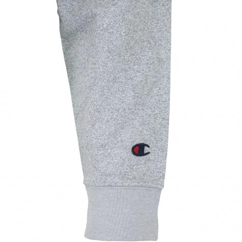 Champion Damen Sweatshirt Logo grau