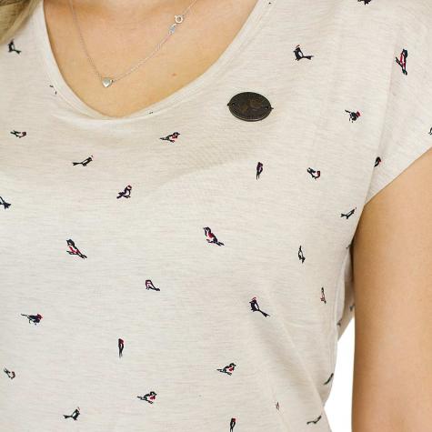 Naketano Damen T-Shirt Immer auf brav II dirty oma 