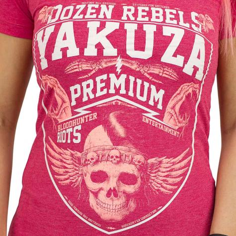 Yakuza Premium Damen T-Shirt 2431 pink 